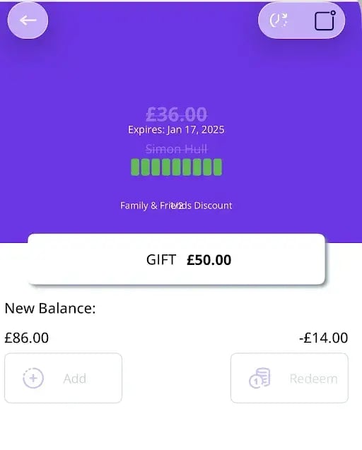 Facilipay Merchant app add credit
