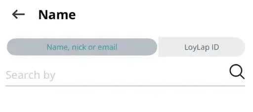 Facilipay Merchant app search button
